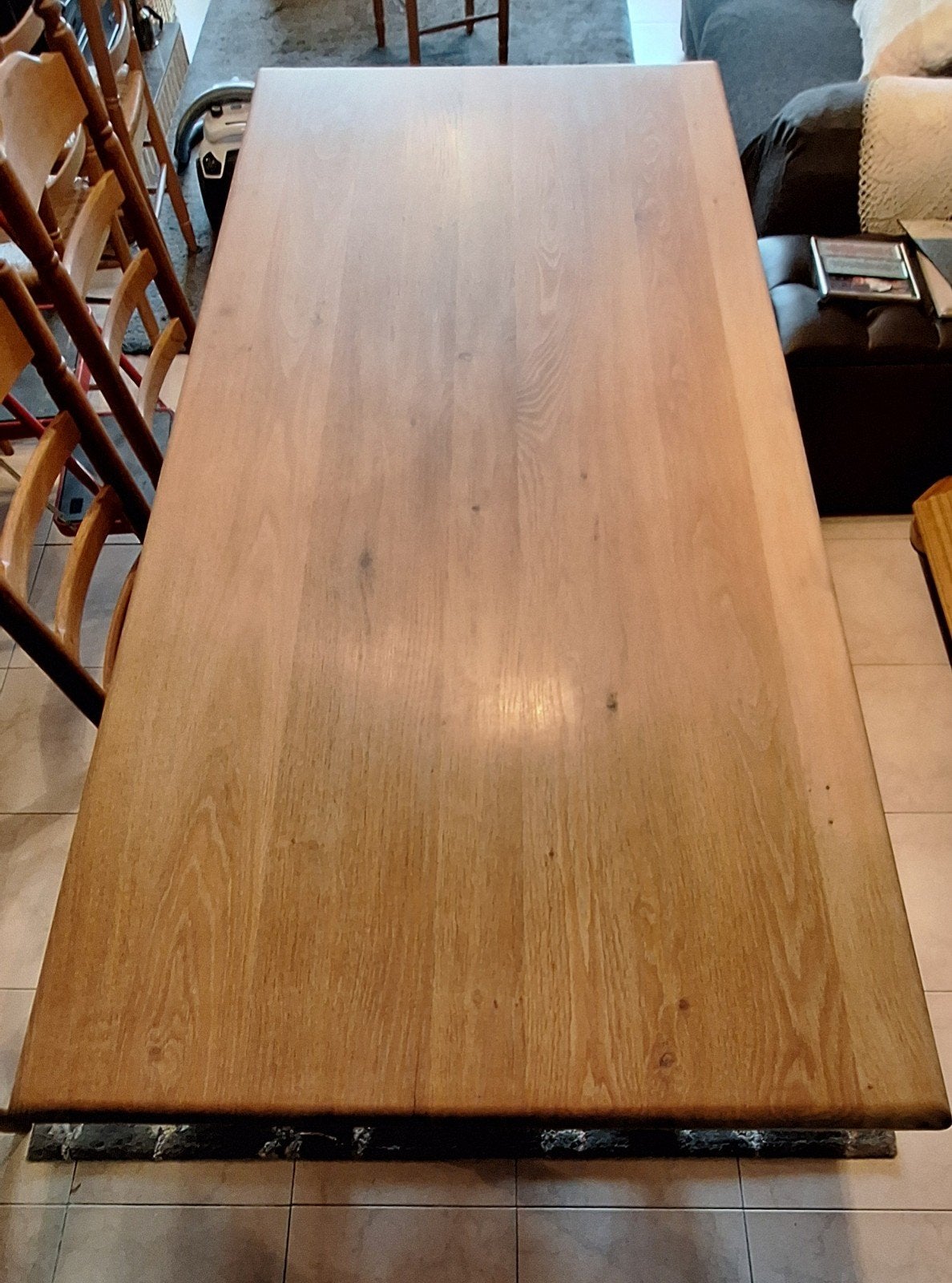 Tafel + 6 stoelen 200€, Enlèvement
