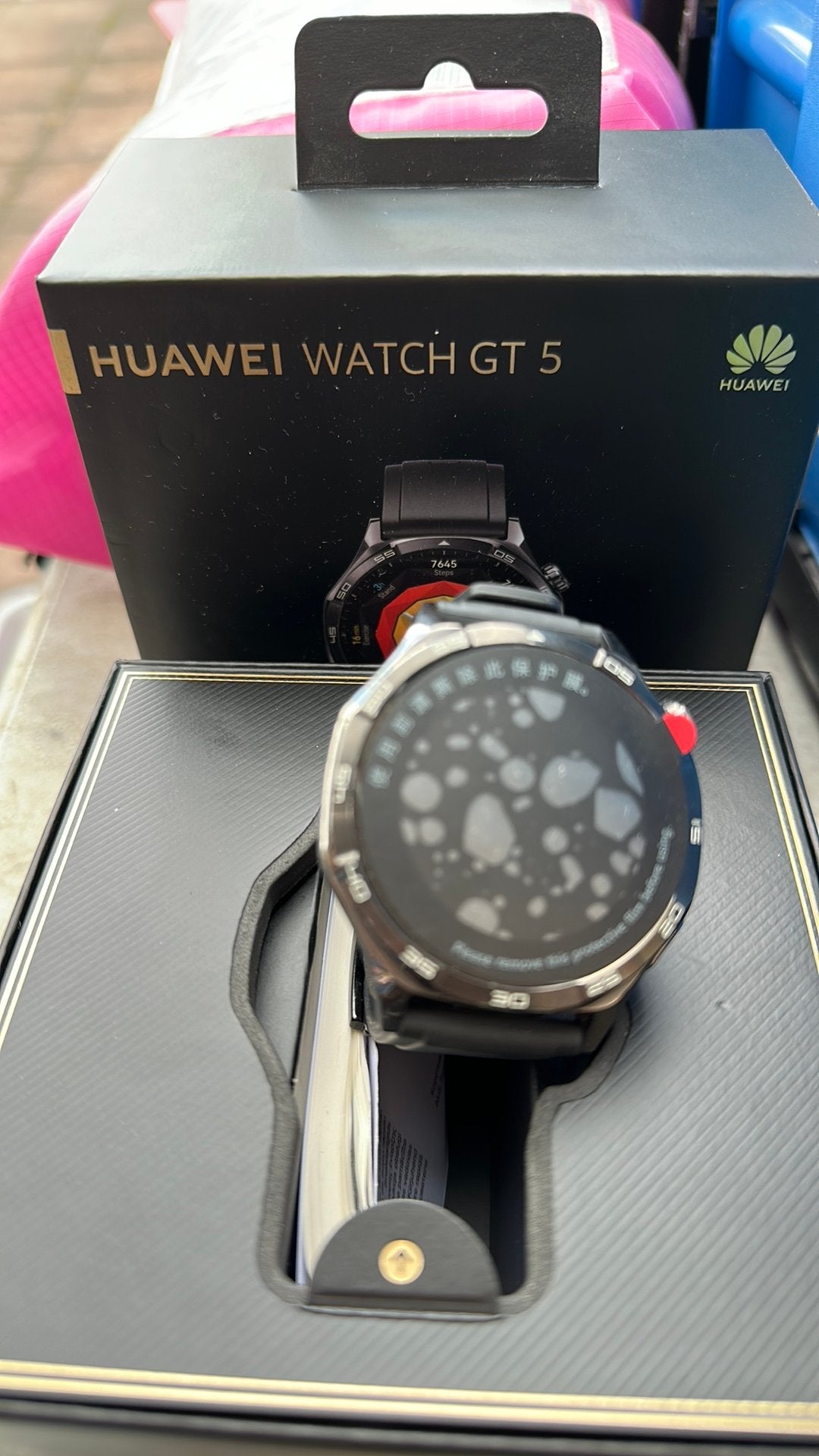 Huawei GT5, Handtassen en Accessoires, Smartwatches, Ophalen, Zo goed als nieuw