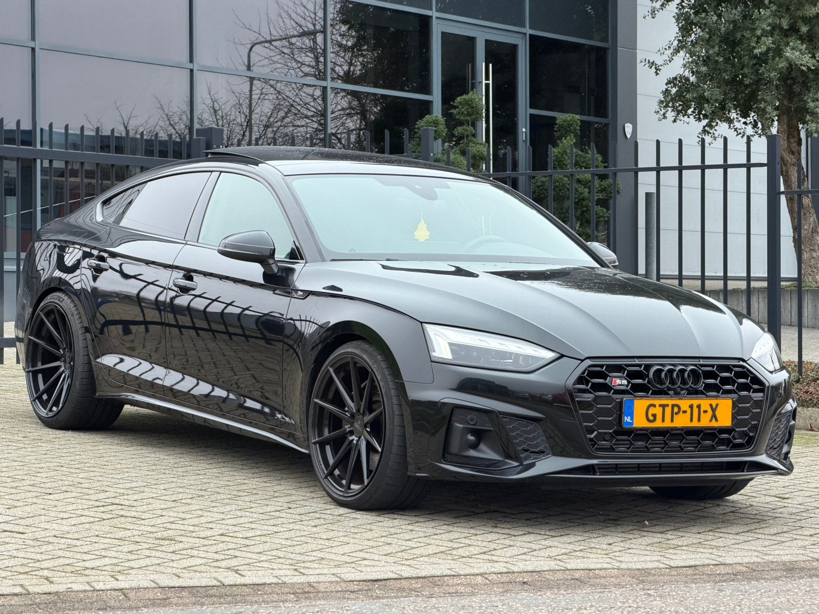 AUDI S5 3.0 TFSI 367 PK S LINE  PANO/MASSAGE INRUIL MOGELIJ, Automaat, 4 zetels, Zwart, 5 deurs