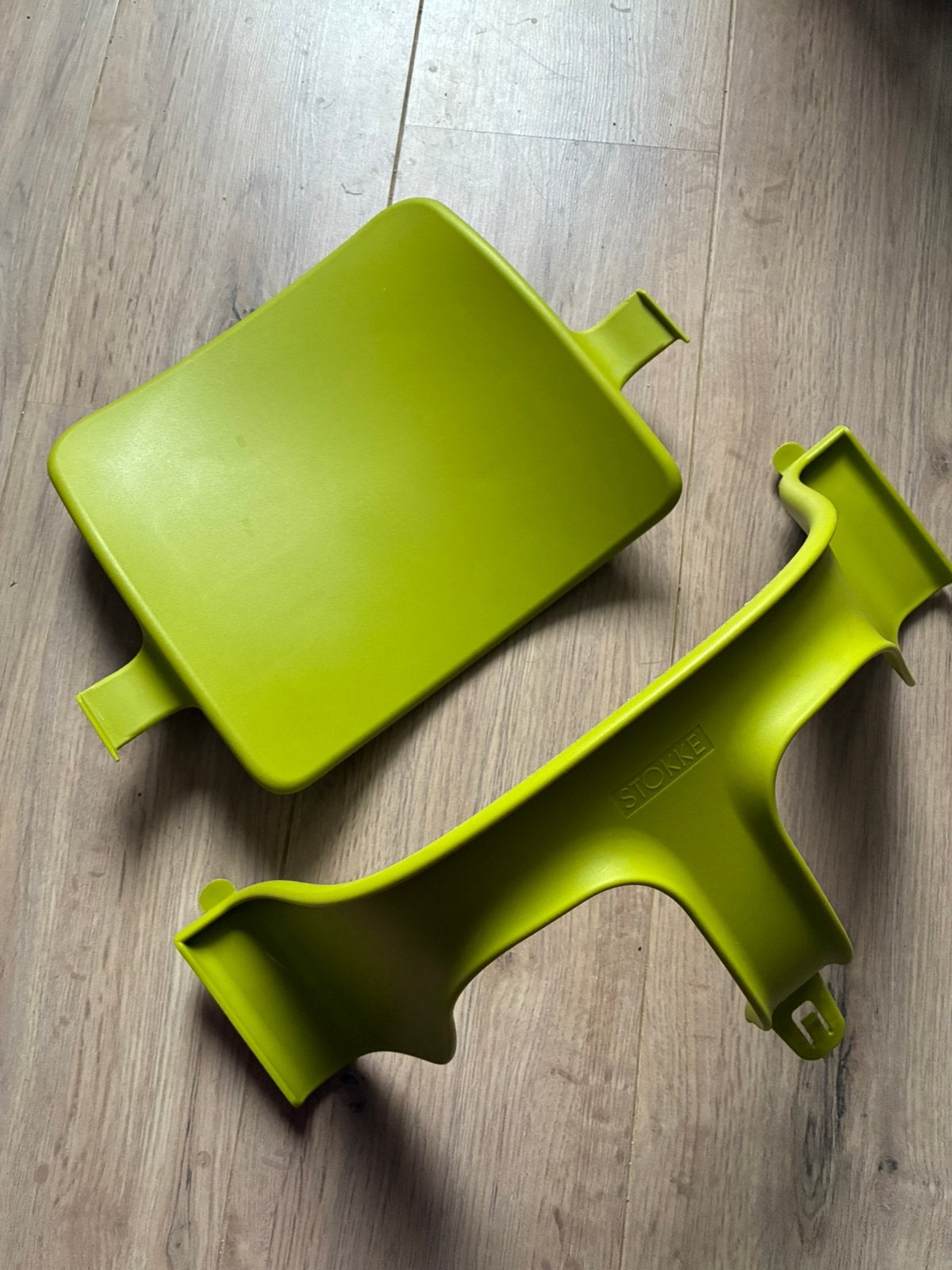 Stokke - stoelverkleiner - baby - lichtgroen, Ophalen, Zo goed als nieuw, Stoelverkleiner