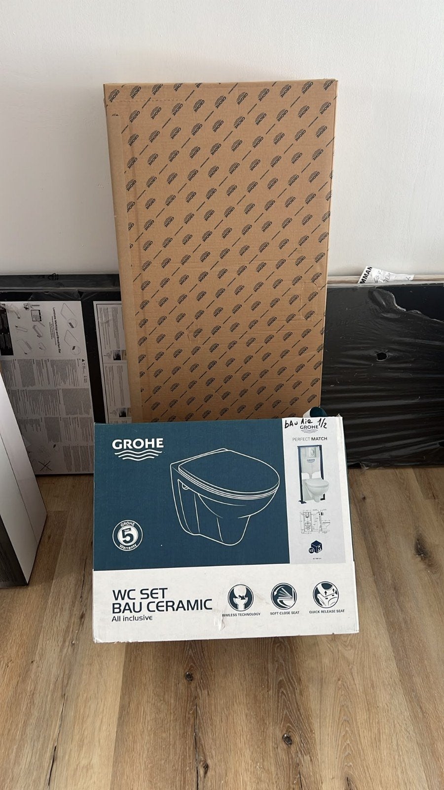 Pack WC suspendu Grohe Solido Bau Air – Neuf –, Musique & Instruments, Amplis | Basse & Guitare, Enlèvement