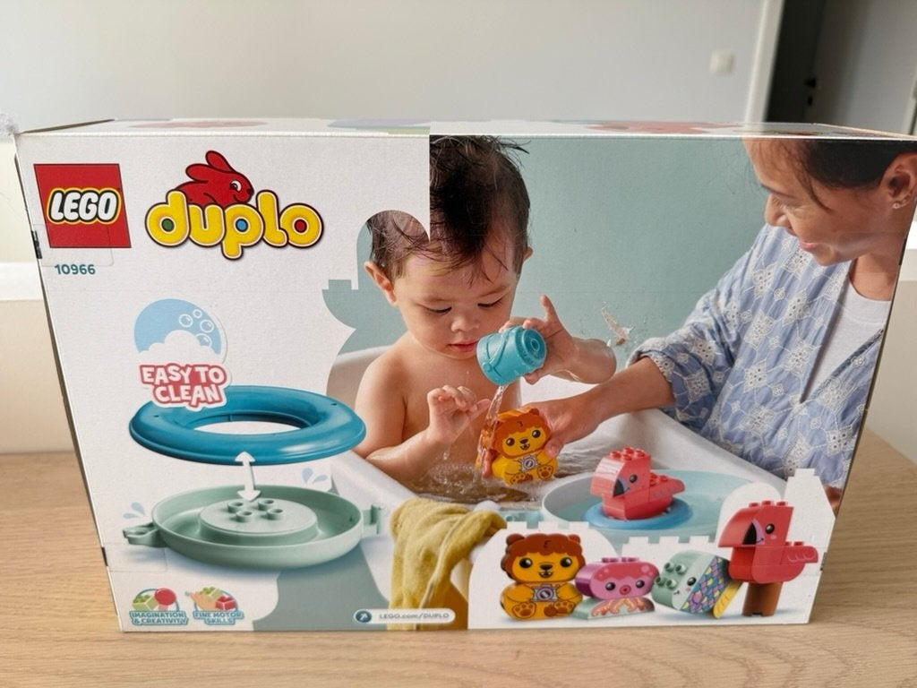 LEGO DUPLO My First Plezier in bad: Drijvend Diereneiland, Kinderen en Baby's, Ophalen of Verzenden, Nieuw, Duplo