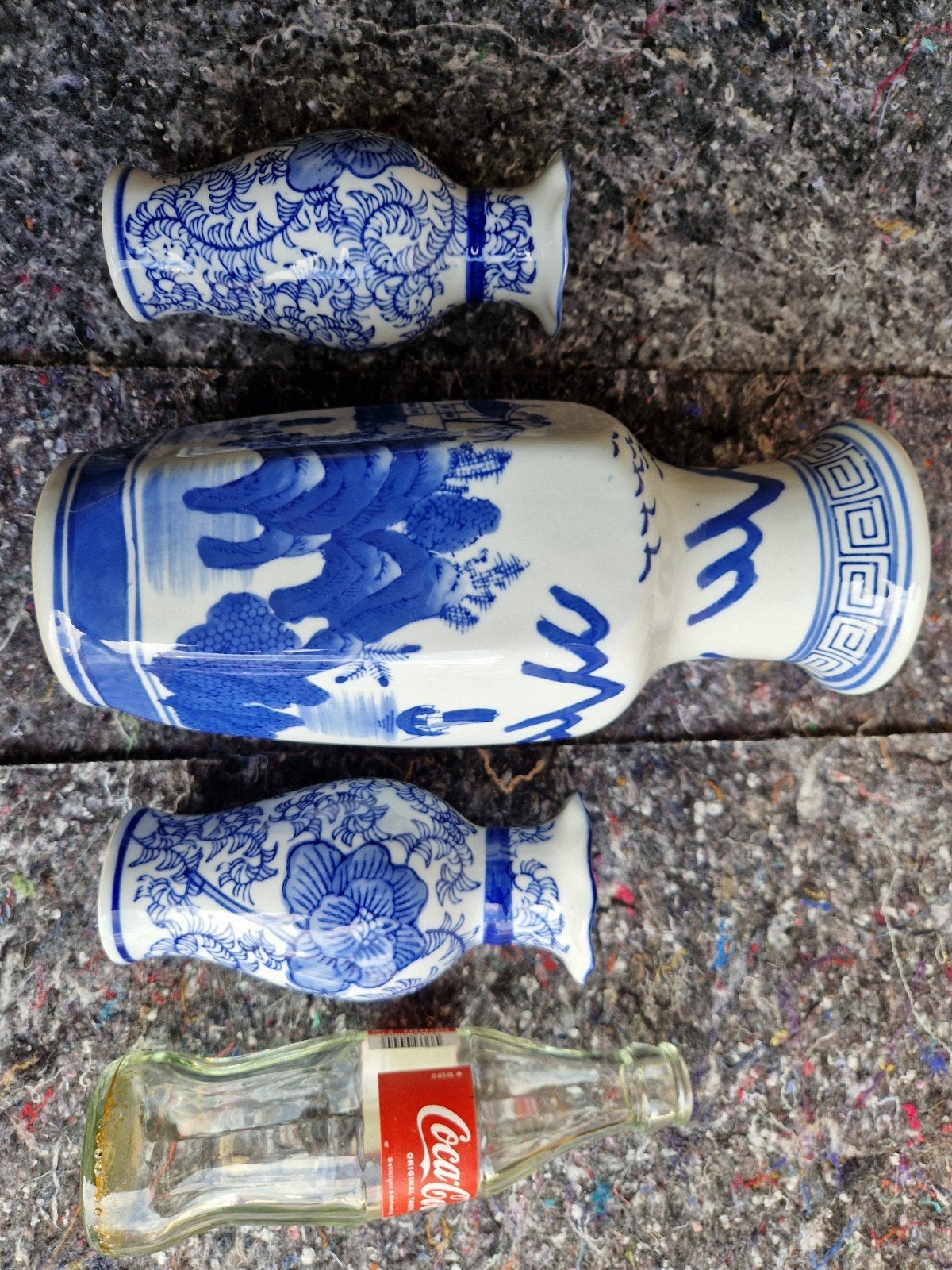 Chinees porselein, Ophalen