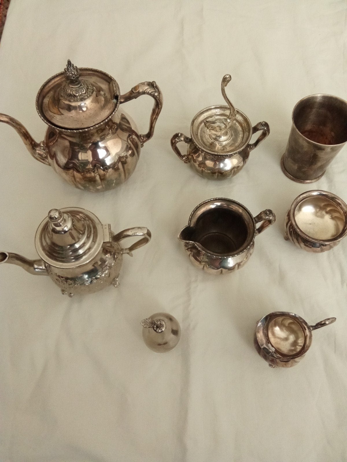 zilveren koffe service, Ophalen of Verzenden