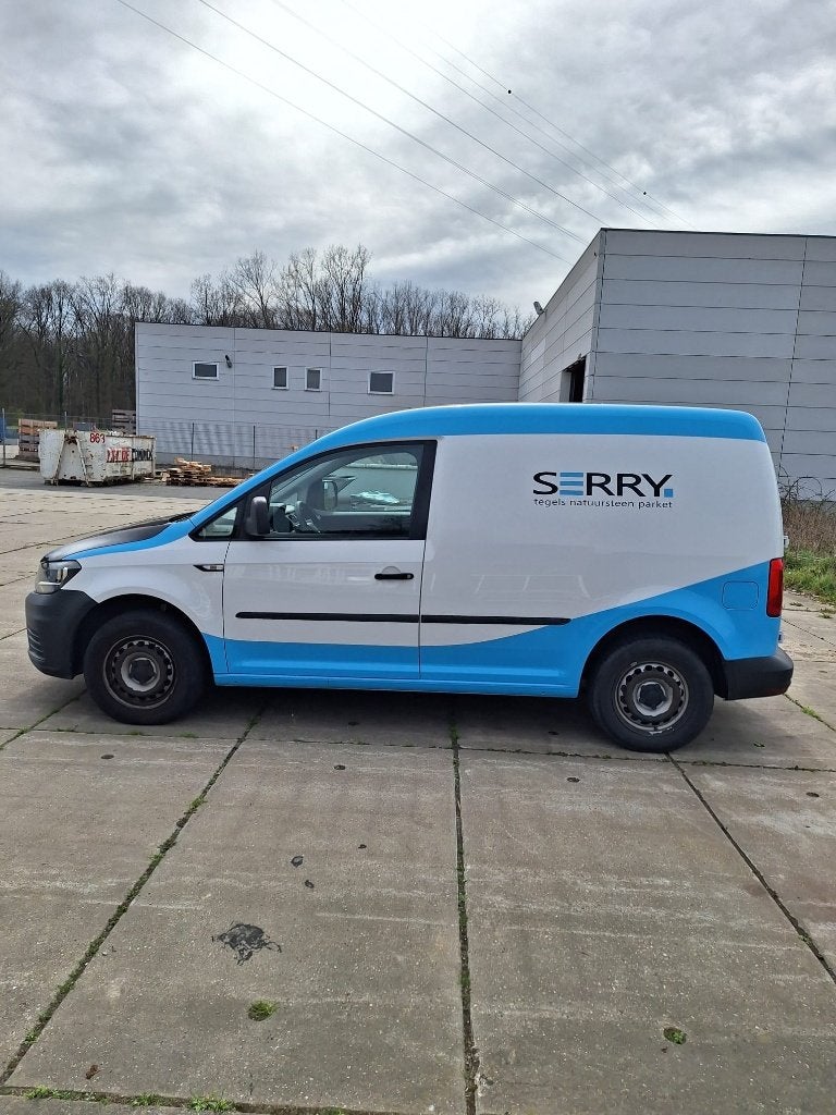 VW Caddy 2017, Auto's, Voorwielaandrijving, Stof, 1496 kg, Zwart
