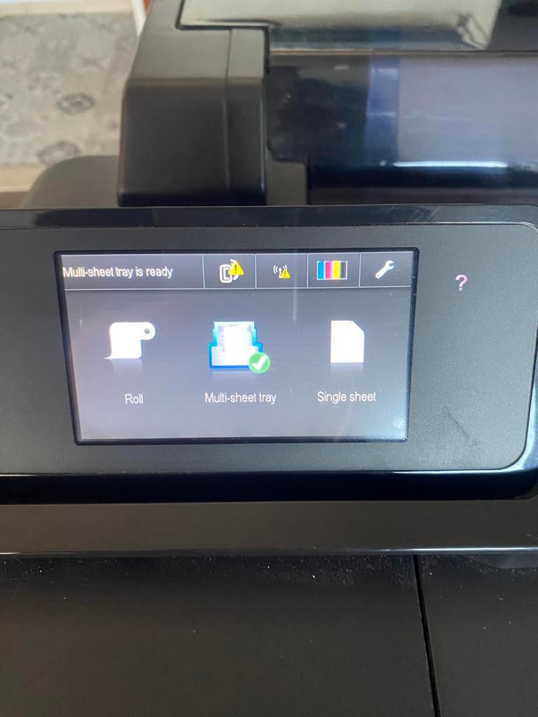 HP Plotter printer Designjet T520, Ophalen, Gebruikt, Inkjetprinter, Printer