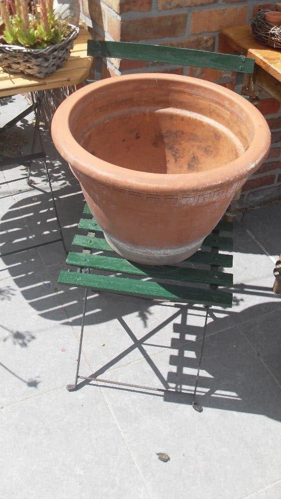 opruiming bloempotten, Balcon, 40 cm ou plus, Rond, Enlèvement