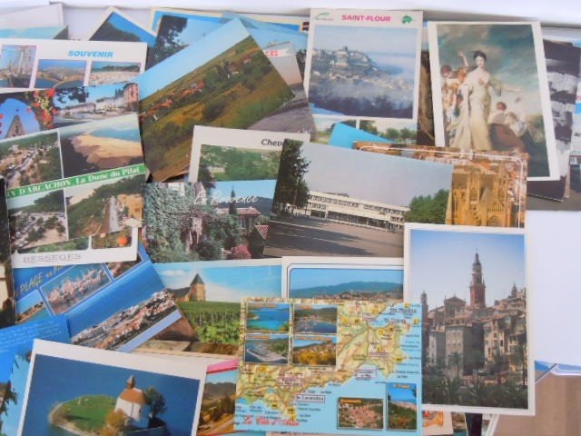 Cartes postales France 155 pièces enchérissez à partir de 8€, Enlèvement ou Envoi, 1980 à nos jours, Affranchie, France