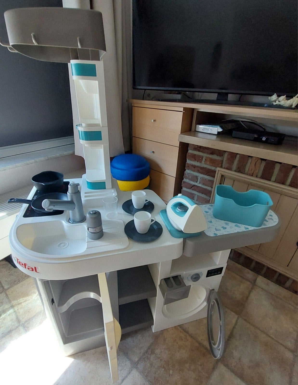 Speelgoed keukentje/strijkplank/wasmachine, Kinderen en Baby's, Ophalen