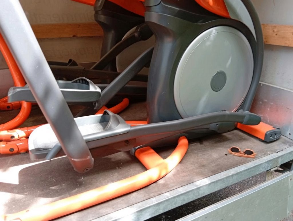 crosstrainer matrix E5X, Enlèvement, Utilisé, Métal, Vélo elliptique