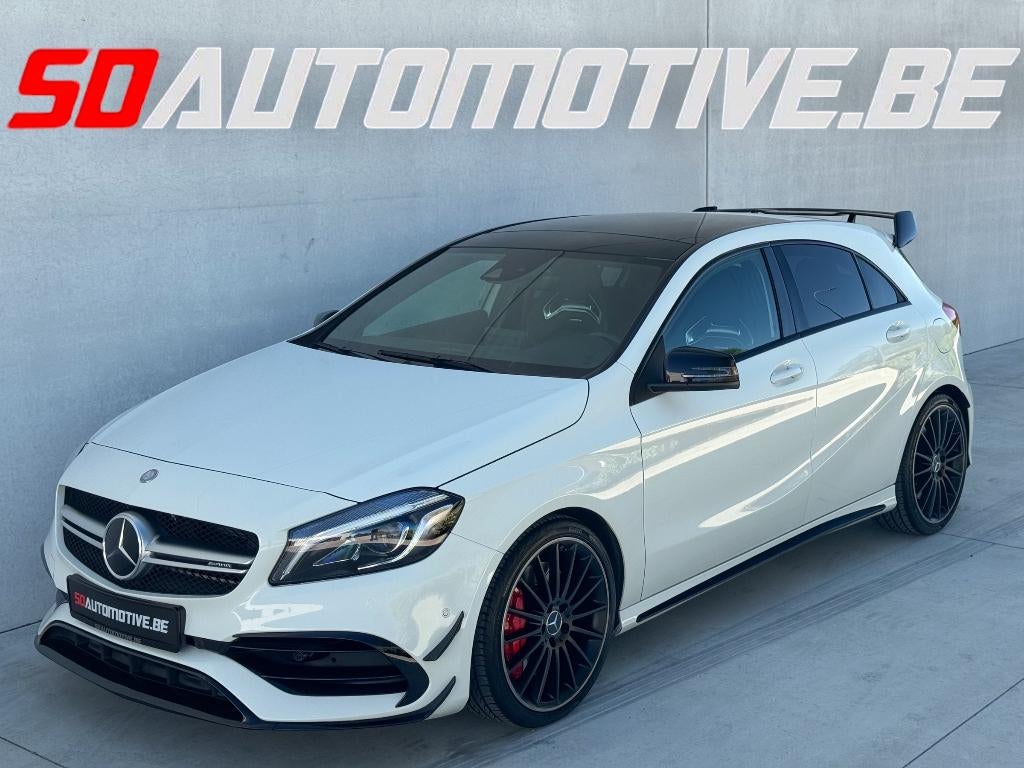 Mercedes A45 AMG ** AERO / RECARO / PANODAK / HARMAN KAR **, Auto's, Mercedes-Benz, Bedrijf, Te koop, A-Klasse, 4x4, ABS, Achteruitrijcamera