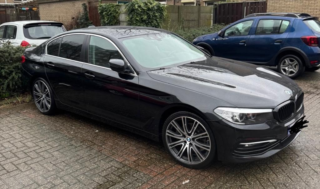 bmw 518 d automaat, Auto's, BMW, Automaat, Achterwielaandrijving, 4 cilinders, Zwart