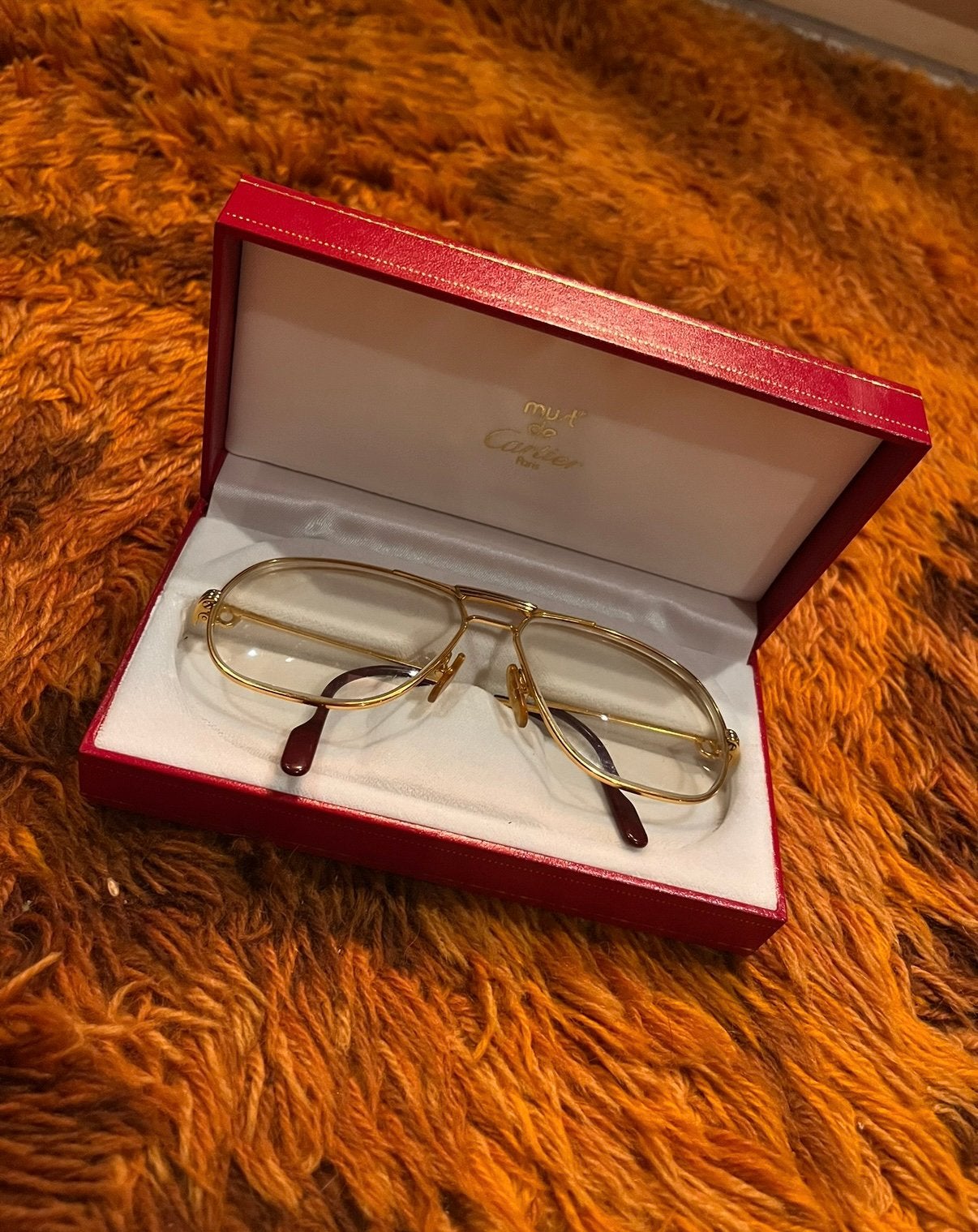 Vintage Must de Cartier Aviator 62-14, Enlèvement ou Envoi, Comme neuf