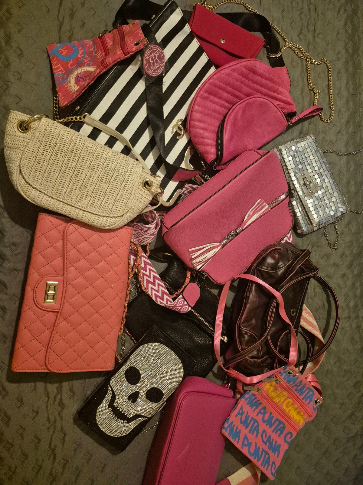 Lot van diverse Tasjes - Handtassen, Kleding | Dames, Geen merk, Ophalen of Verzenden, Gedragen