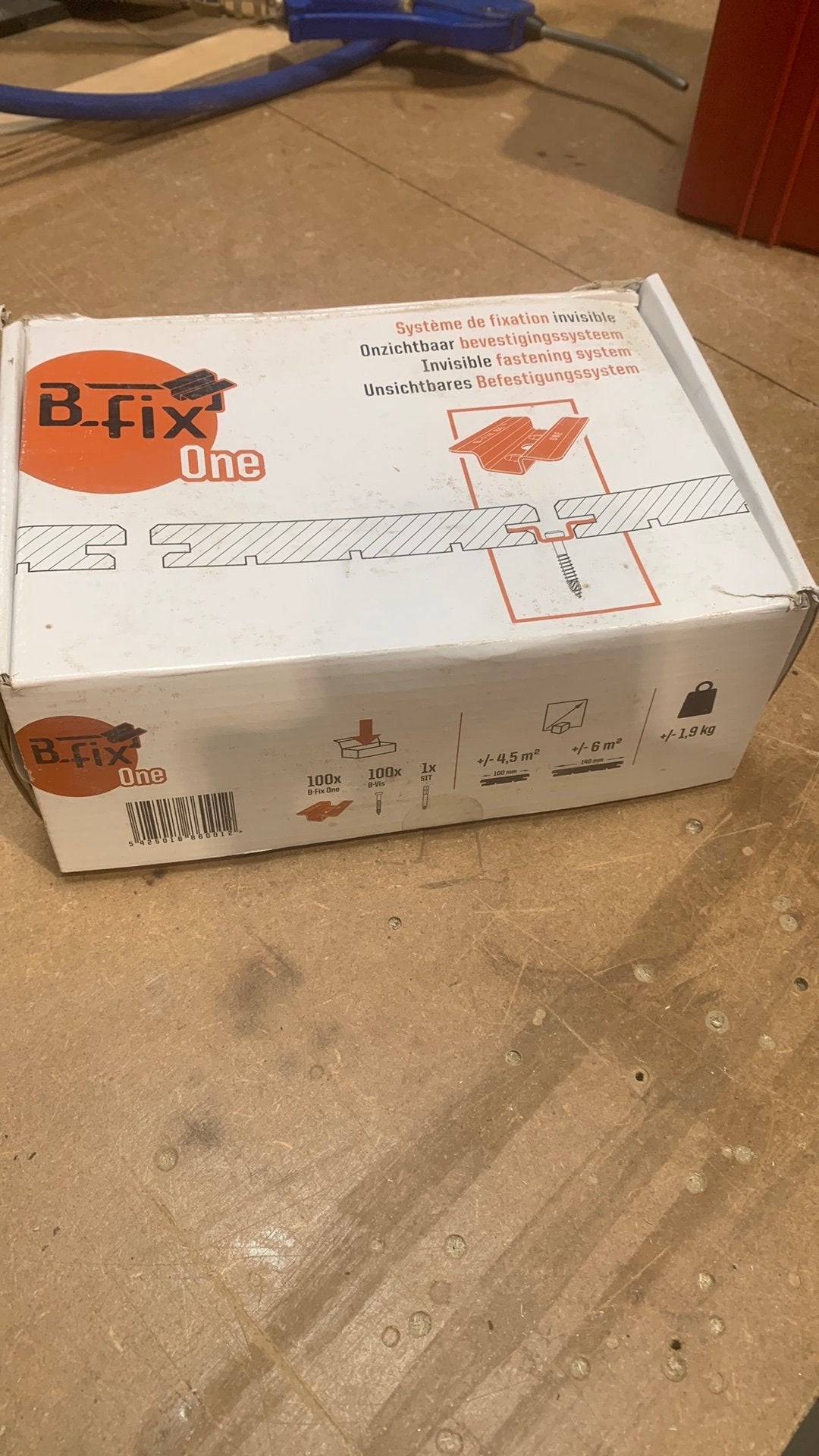 Bevestigingssysteem onzichtbaar terrasplanken B fix one, Ophalen, Nieuw