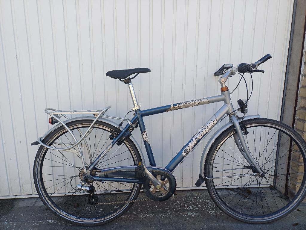Oxford herenfiets maat 51, Ophalen, Gebruikt, Velgrem, Versnellingen
