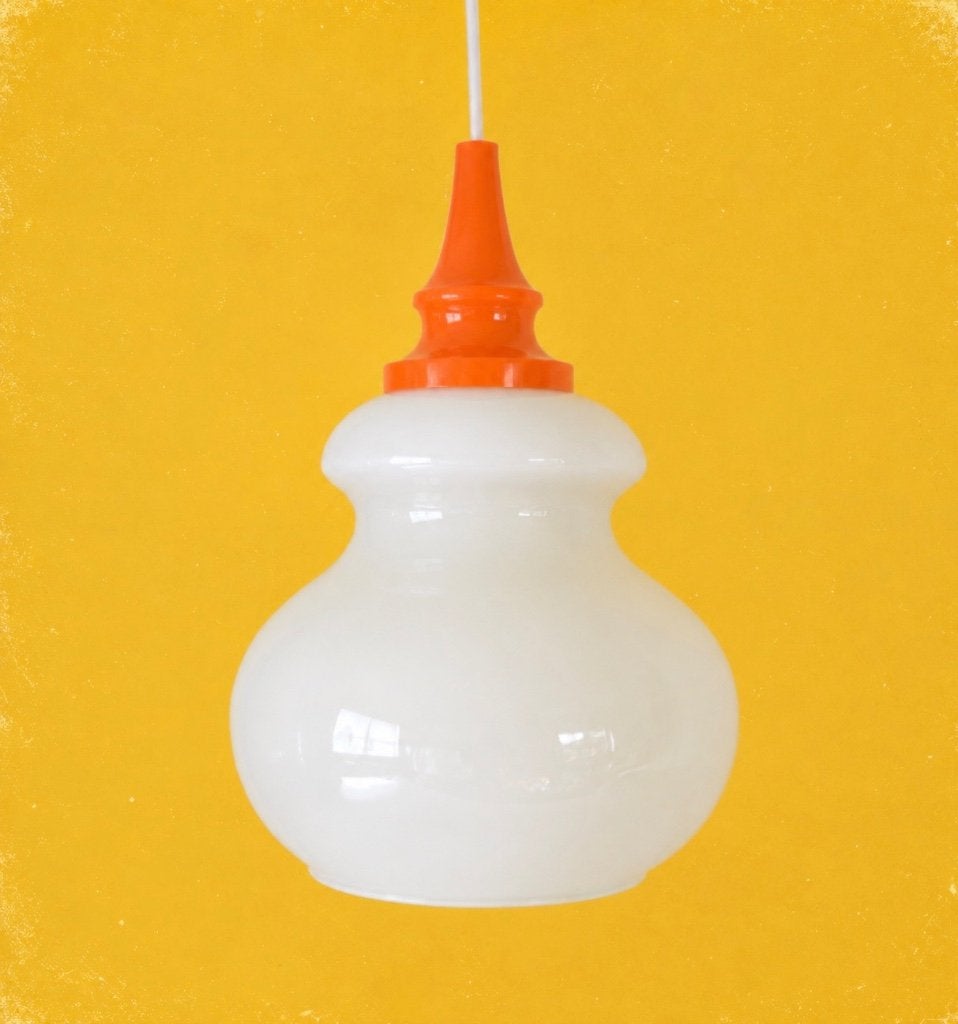 Vintage hanglamp jaren 60, Ophalen, Huis en Inrichting