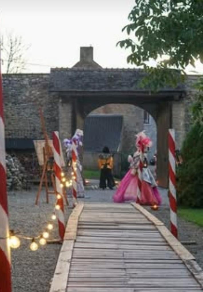 Chemin en palettes