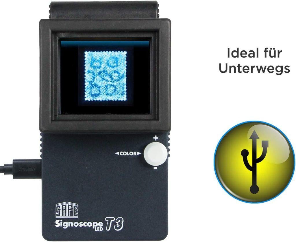 SAFE Signoscope T3 - Watermerk onderzoeker, Verzenden