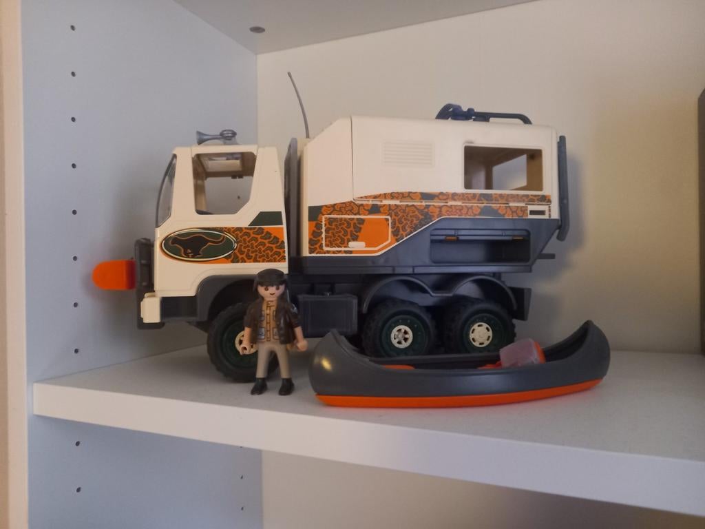 Playmobil 4x4 adventure camper met kano, Kinderen en Baby's, Ophalen