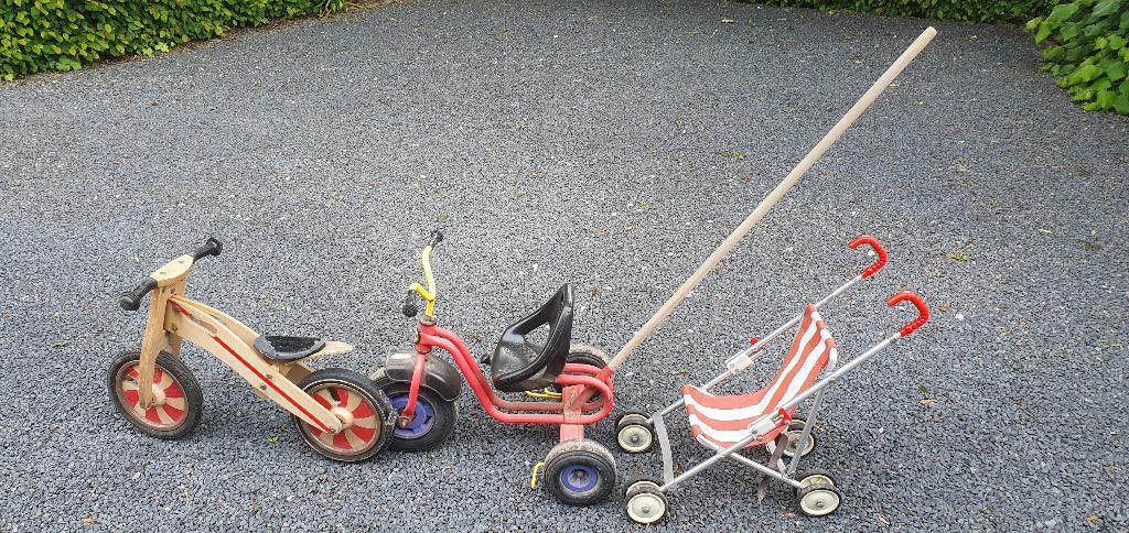 Kinderfietsjes, Ophalen, Gebruikt, Terugtraprem, Minder dan 16 inch