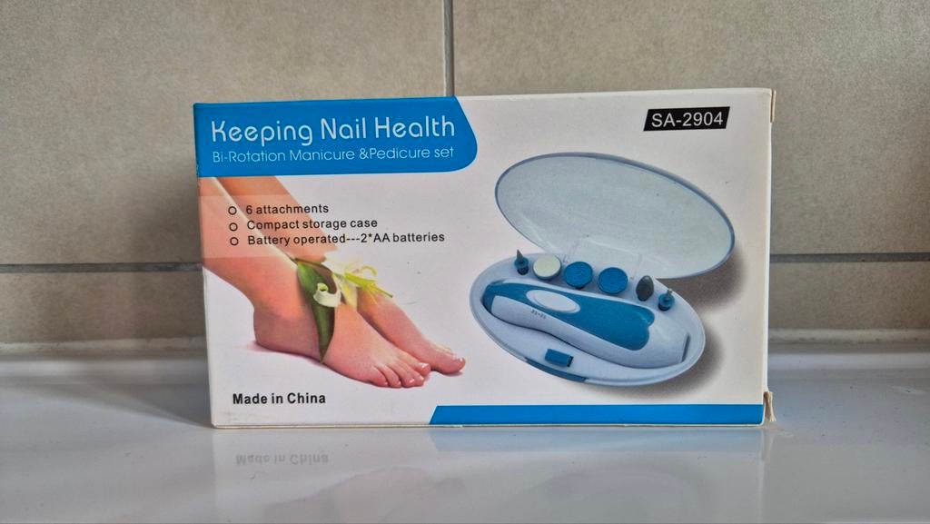 Kit manucure et pedicure électrique  6 en 1, Enlèvement ou Envoi, Neuf, Autres types