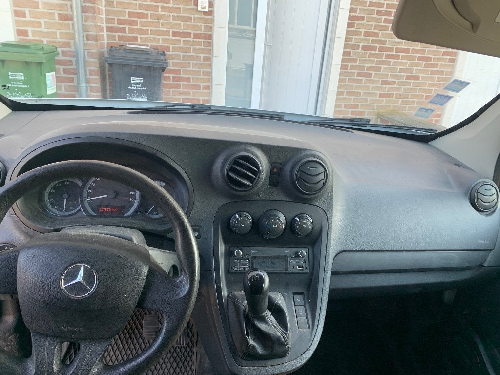 Mercedes Citan 2017 – Entretien complet récent –prêt, Auto's, Voorwielaandrijving, 4 cilinders, Wit, Particulier