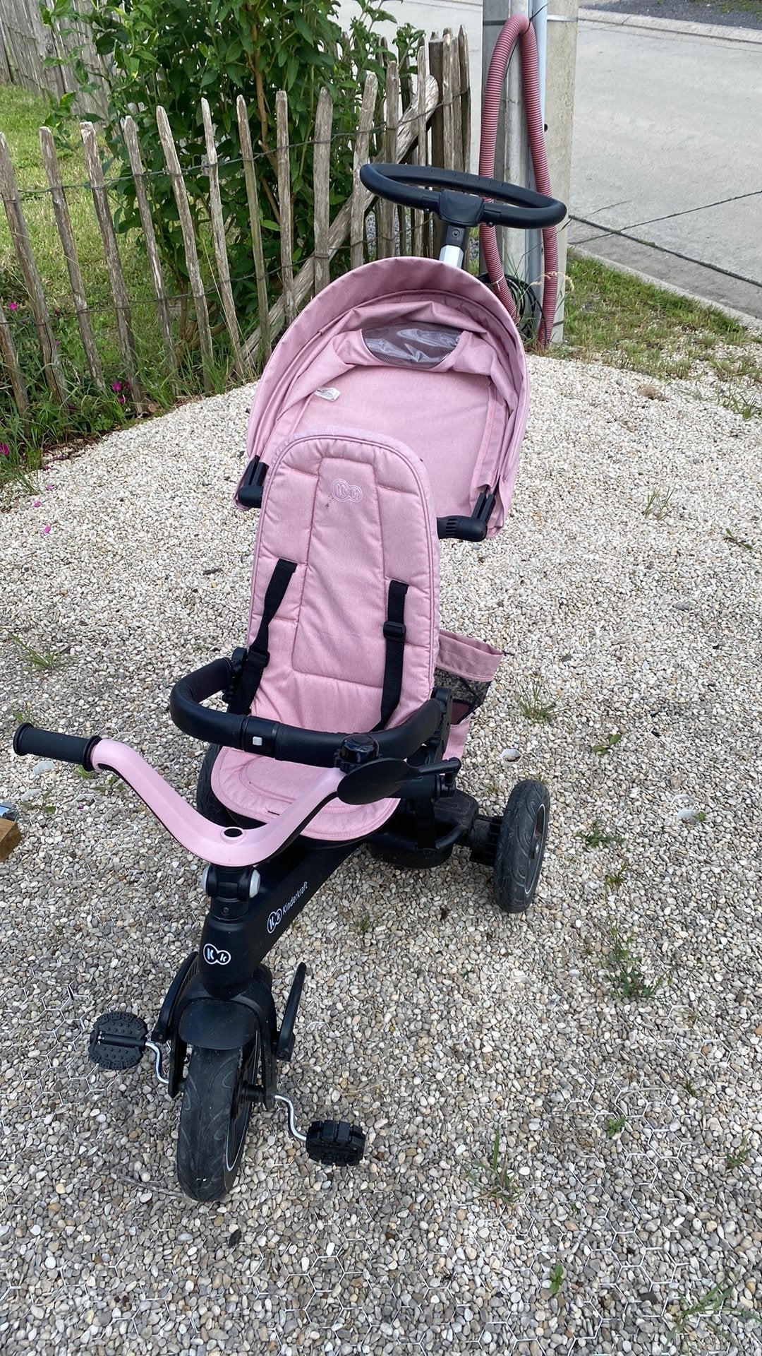 Driewieler kinderkraft, Ophalen, Zo goed als nieuw, Duwstang
