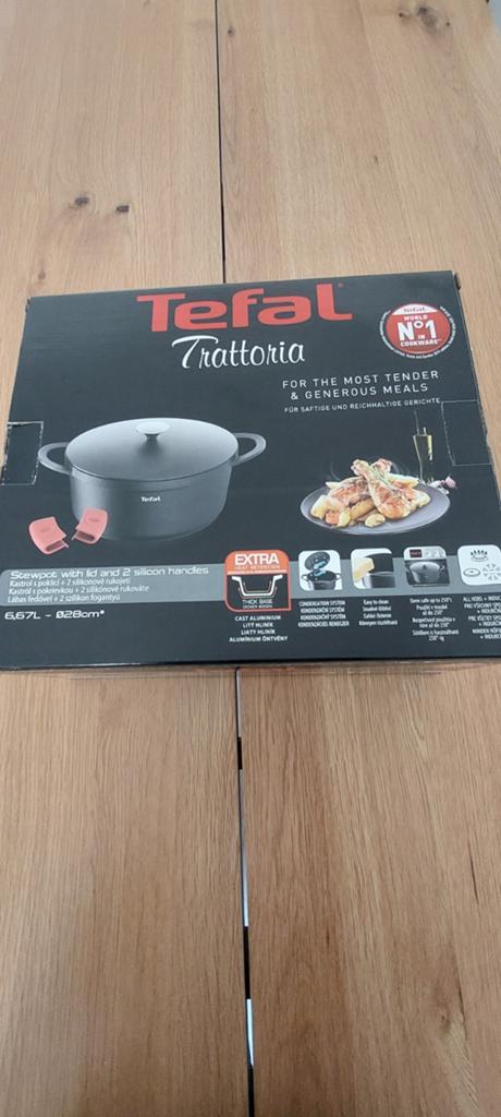 Kookpot Tefal trattoria 28 cm, Ophalen
