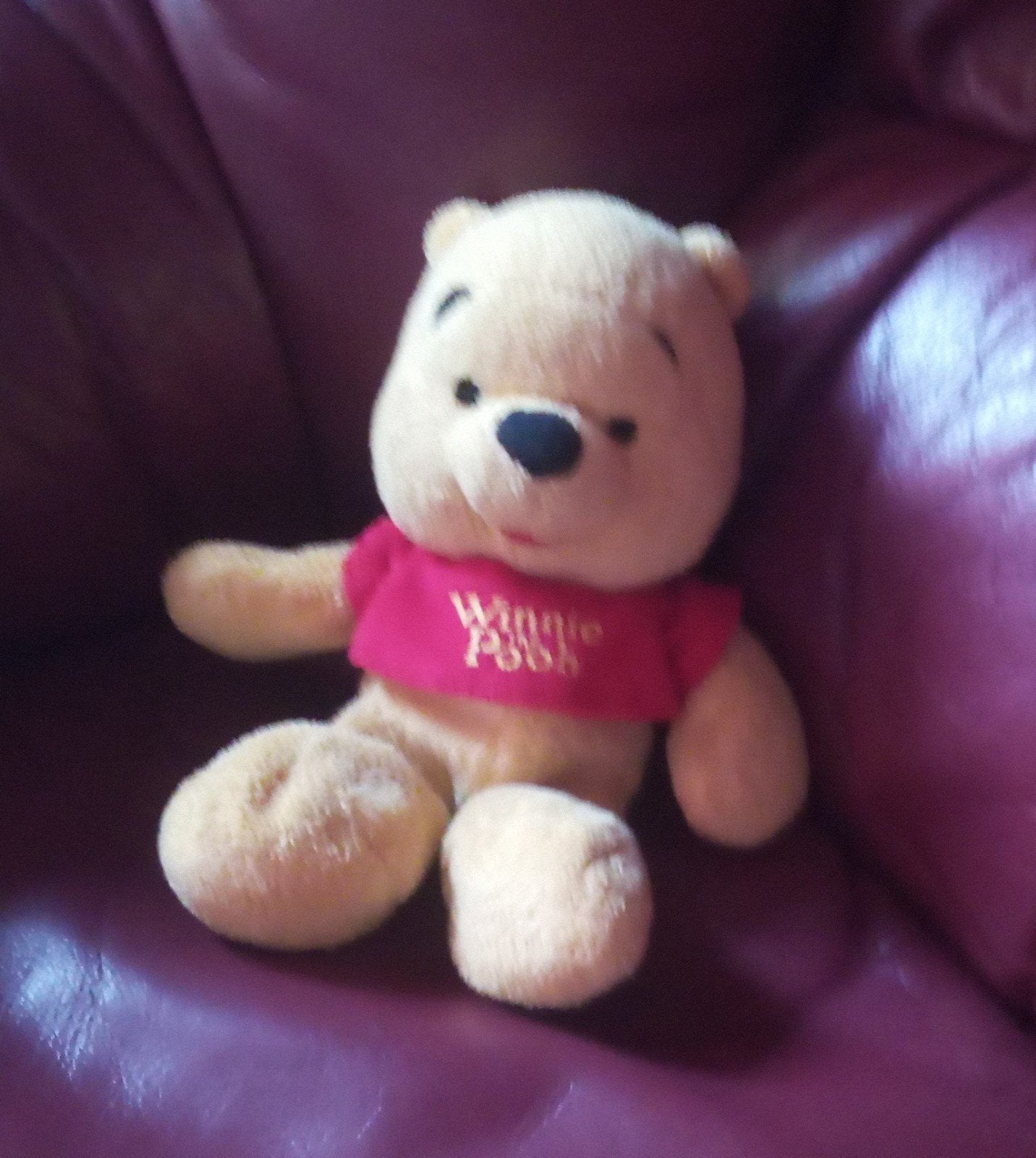 Lots Winnie l'Ourson, un grand et un petit, Avec étiquette, Jaune, Doudou, Autres marques