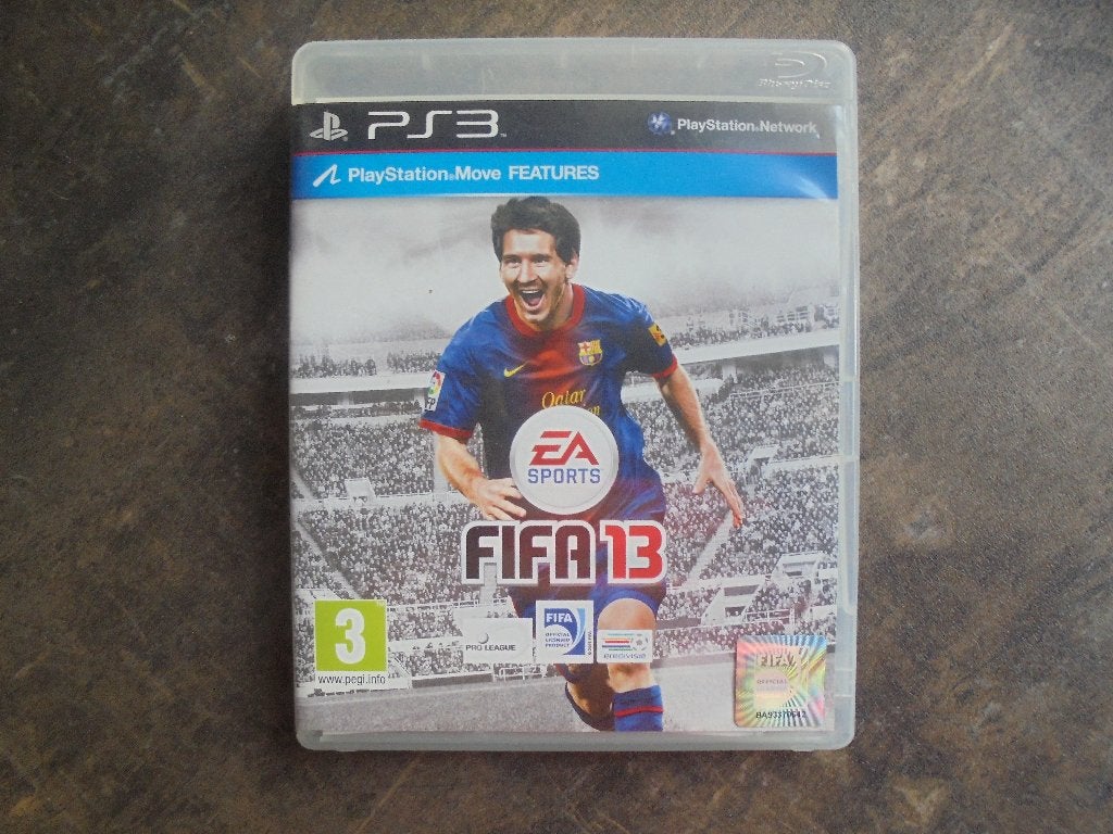 FIFA 13 voor PS3 (zie foto's) III, Consoles de jeu & Jeux vidéo, Enlèvement ou Envoi, Utilisé, À partir de 3 ans, 3 joueurs ou plus