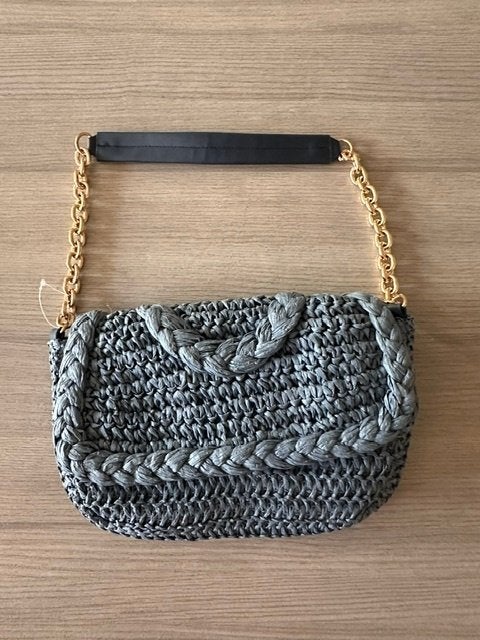 Sac à main Petrol (nr7806), Enlèvement ou Envoi, Neuf, Bleu, Sac à main