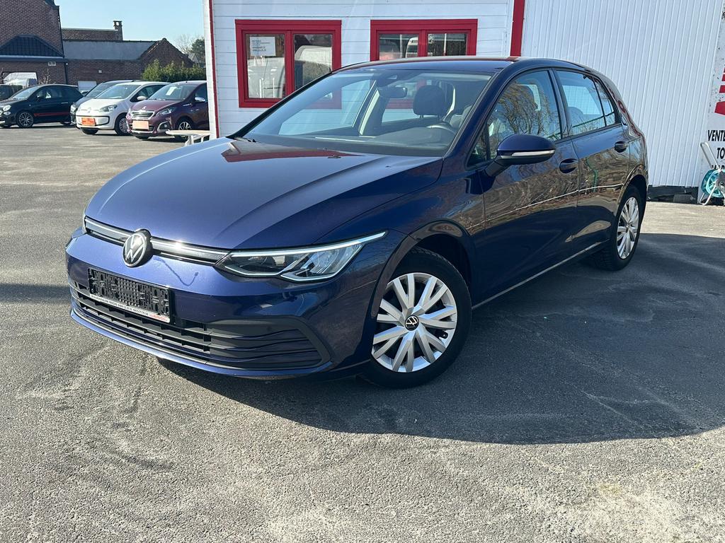 VOLKSWAGEN GOLF VIII 2020 MANUEL 1 JAAR GARANTIE, Achat, Euro 6, Boîte manuelle, Noir