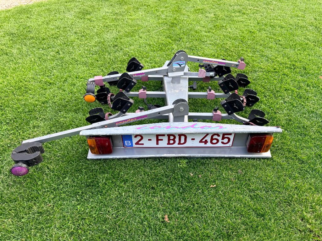 Fietsenrek auto, Ophalen, 3 fietsen of meer, Gebruikt, Trekhaakdrager