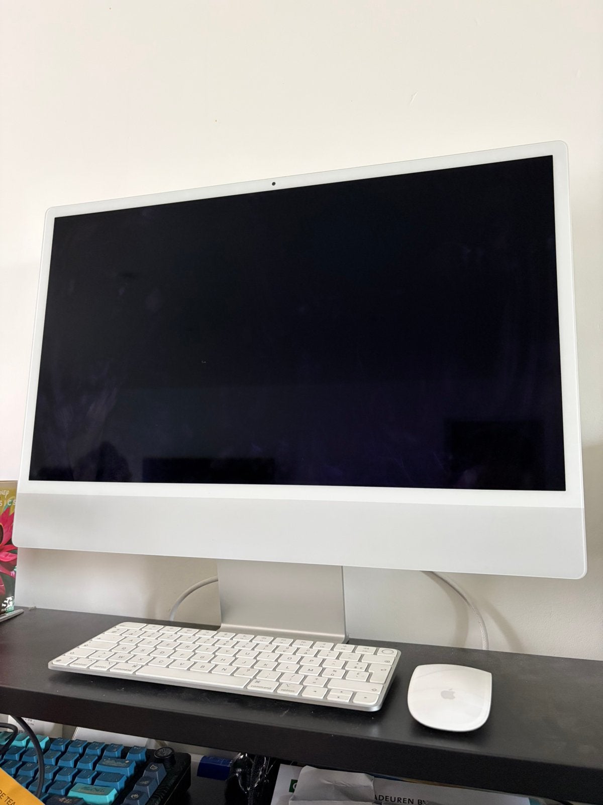Imac m1 24 pouces, Informatique & Logiciels, Enlèvement, Comme neuf, IMac, SSD