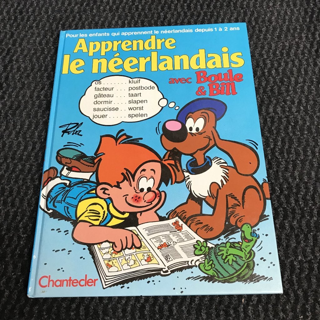 Apprendre le néerlandais avec Boule et Bill, Livres, BD, Enlèvement
