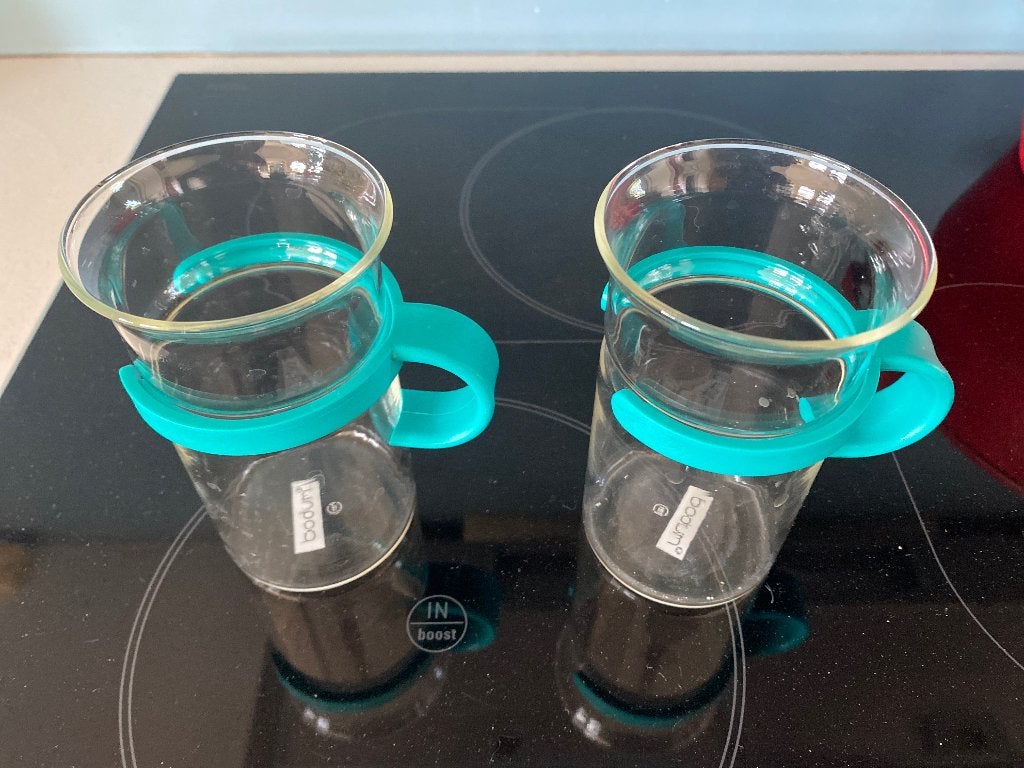 Thee tassen bodum, Ophalen, Zo goed als nieuw