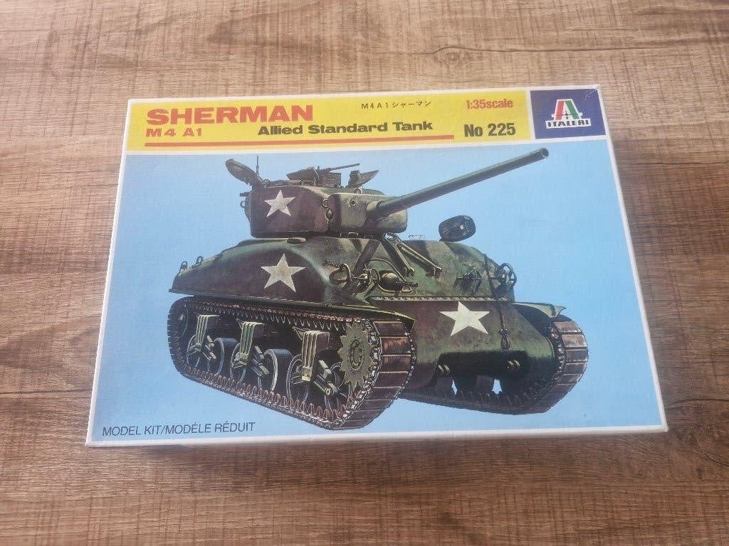 Italeri 1/35 Sherman M4A1 Allied Standard Tank, Hobby & Loisirs créatifs, Neuf, Tank, 1:32 à 1:50, Italeri