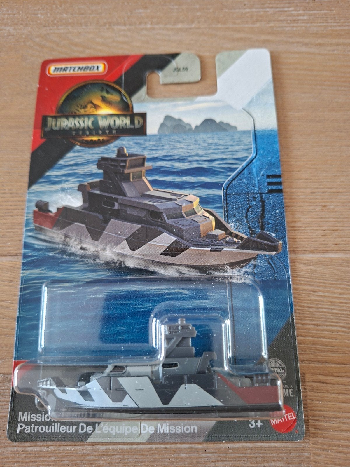 boîte d'allumettes Jurassic World Mission Team Patrol Craft, Enlèvement ou Envoi, Neuf, Voiture