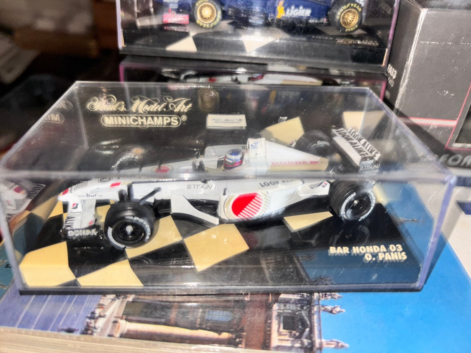 Miniatuurauto’s Honda F1, Minichamps en Kyosho, Hobby en Vrije tijd, Ophalen of Verzenden, Zo goed als nieuw, Kyosho