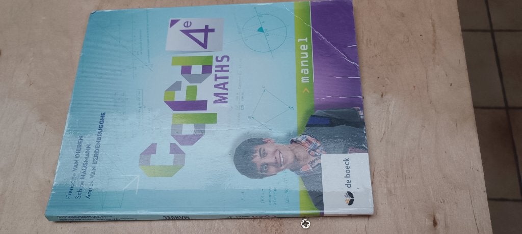 Livres maths 4 ème secondaire CQFD tbetat et atlas, Enlèvement ou Envoi, Utilisé, Secondaire
