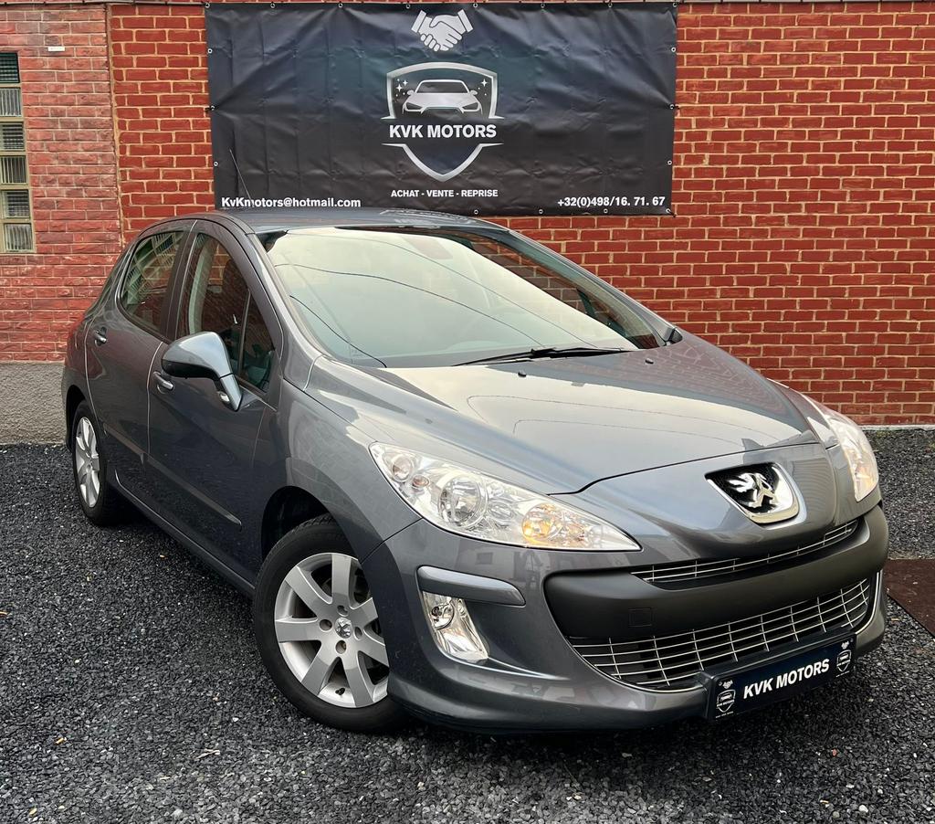 Peugeot 308 1.6i Access 66.000km **Garantie 12 mois**, Auto's, Voorwielaandrijving, Testrit aan huis, Stof, Zwart