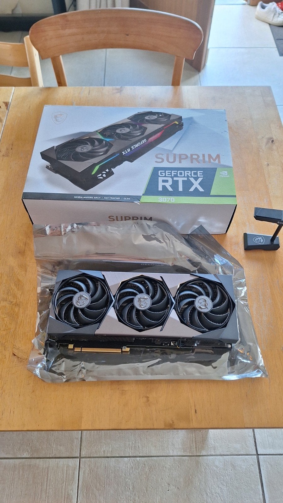 Geforce rtx 3070 MSI Suprim, Computers en Software, Videokaarten, Ophalen