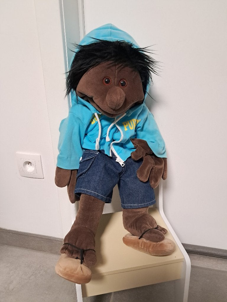 Living Puppets handpop Lüm, 67 cm, Kinderen en Baby's, Speelgoed | Poppen, Zo goed als nieuw, Overige typen, Ophalen