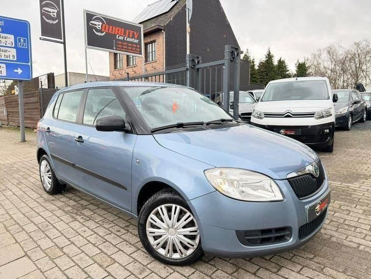 Skoda Fabia Greenline 2009 109dkm 1.2i Airco Carplay Gekeurd, Voorwielaandrijving, Testrit aan huis, Stof, 140 g/km