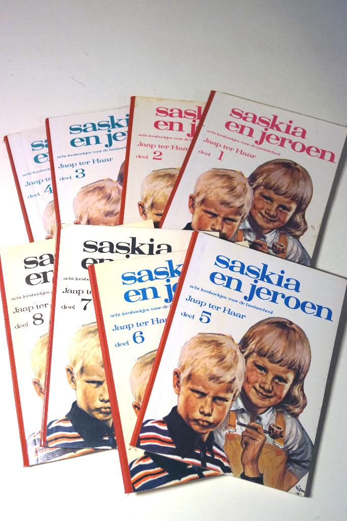 Saskia en Jeroen - Jaap ter Haar, ill. Rien Poortvliet, Boeken, Ophalen of Verzenden, Zo goed als nieuw, Jaap ter Haar, Fictie