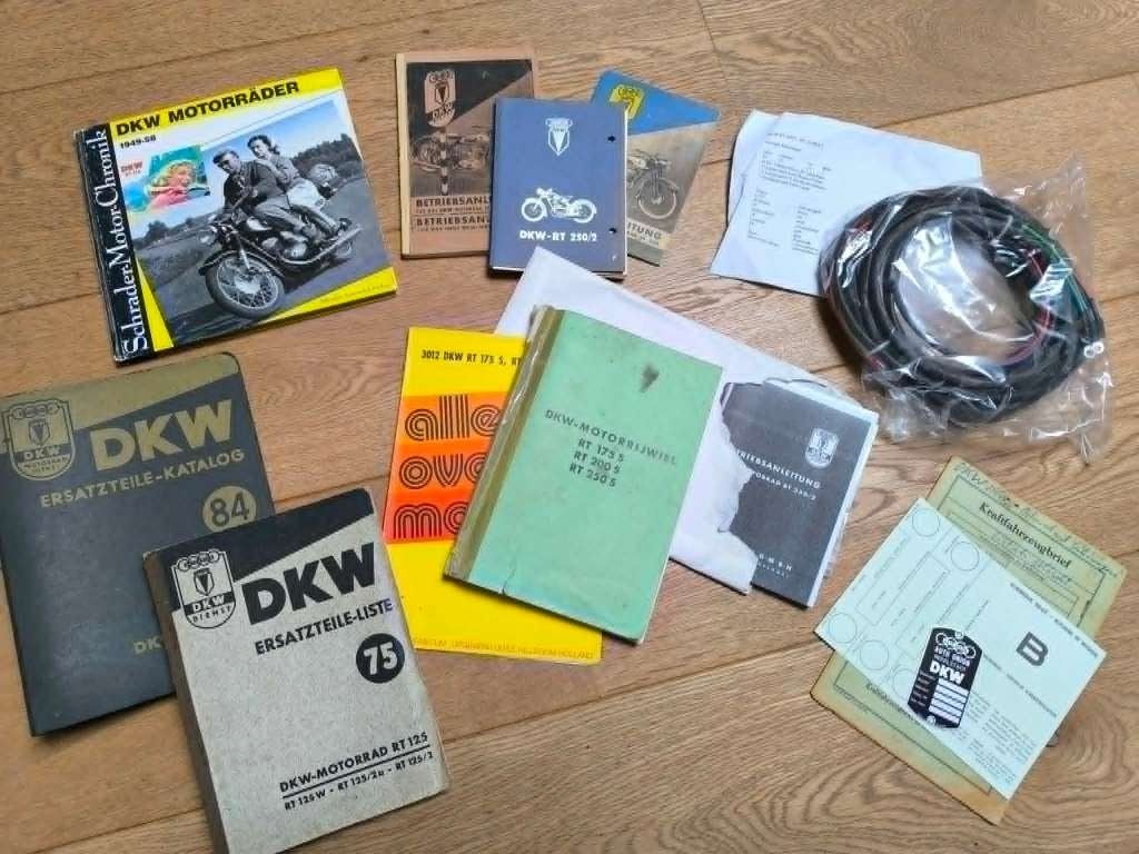 DKW Auto Union - moto handleidingen, Motos, Enlèvement, Autres marques