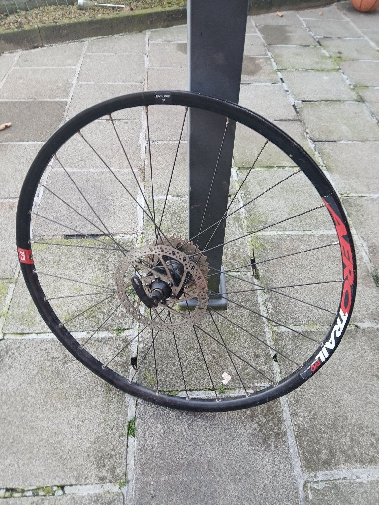 Wiel voor koersfiets, Fietsen en Brommers, Fietsonderdelen, Ophalen, Zo goed als nieuw, Wiel, Aluminium