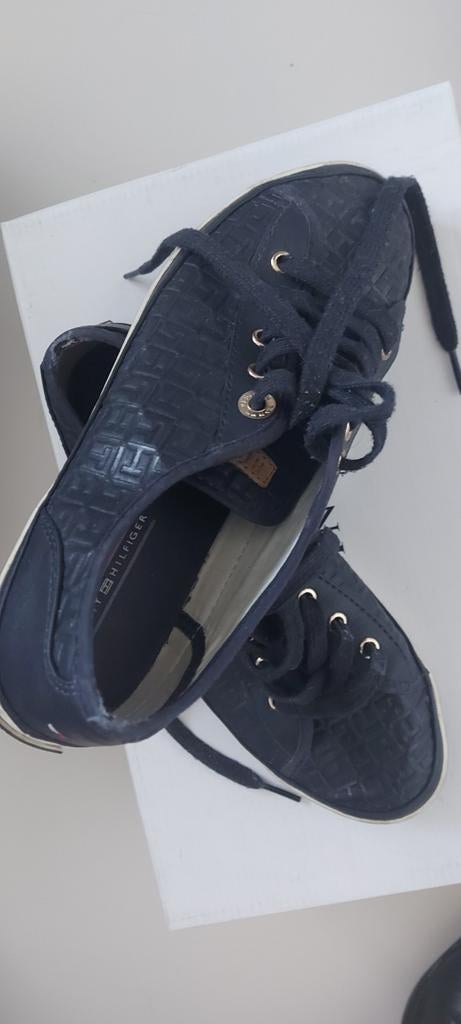 Hilfiger,  maat 38, blauwe sneaker, Enlèvement