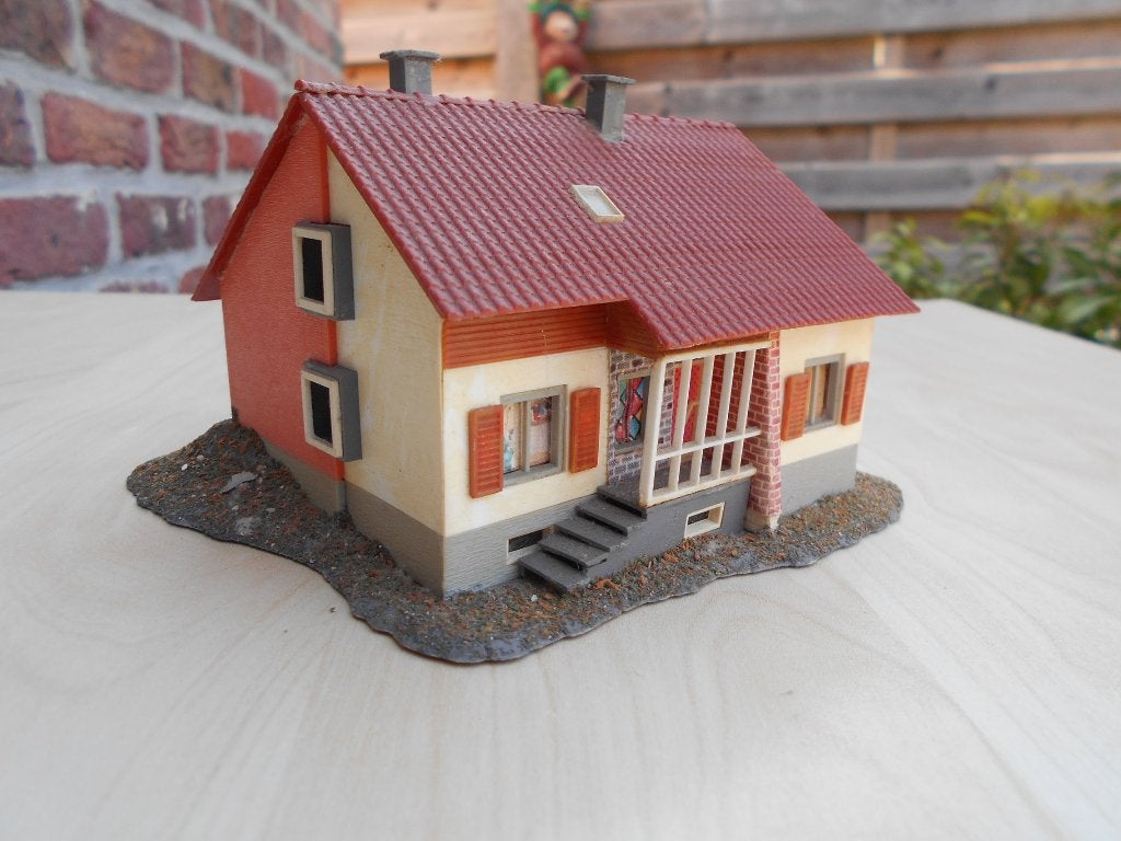 faller H0 mooi huis, Hobby & Loisirs créatifs, Trains miniatures | HO, Utilisé, Pont, Tunnel ou Bâtiment, Enlèvement ou Envoi